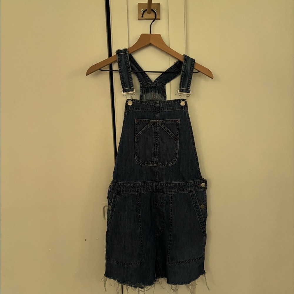 GAP Women's Blue Denim Overalls